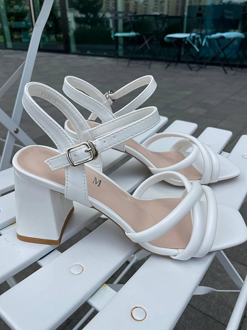 L&M Босоніжки жіночі L&M F132-5 білі (літо, еко-шкіра) (5857) Коломия - фото 7