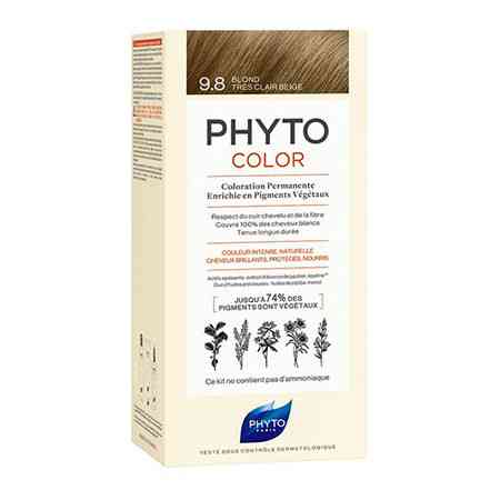 Фито Фитоколор безаммиачная крем-краска для  Phyto PhytoColor Coloration Permanente 9.8 бежевий блондин 112 мл Днепр