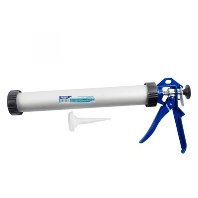 Пістолет для герметика Зеніт &quot;ПРОФІ&quot; 380 мм алюмінієвий (53120380) Вінниця - фото 1