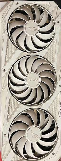 Видеокарта RTX 3080 ASUS ROG Strix White. Киев - изображение 4