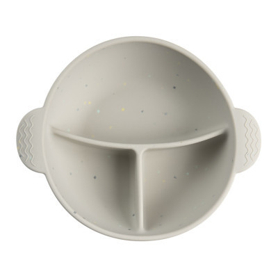 Тарілка дитяча Canpol babies DOTS силіконова на присосці з секціями, сіра (51/403_grey) Вінниця - фото 7