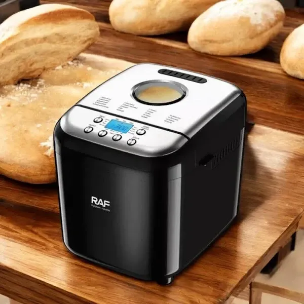 Хлібопіч Domotec/RAF R-208 600Вт, 19 програм, антипригарне покриття, таймер, режим підігріву Одеса - фото 1