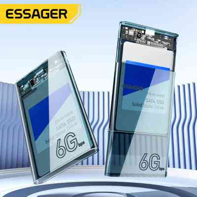 Кишеня зовнішня Essager HDD Space SATA 3.0 Hard Drive 2.5 inch Enclosure (EYPS0-XZ20-P) Вінниця