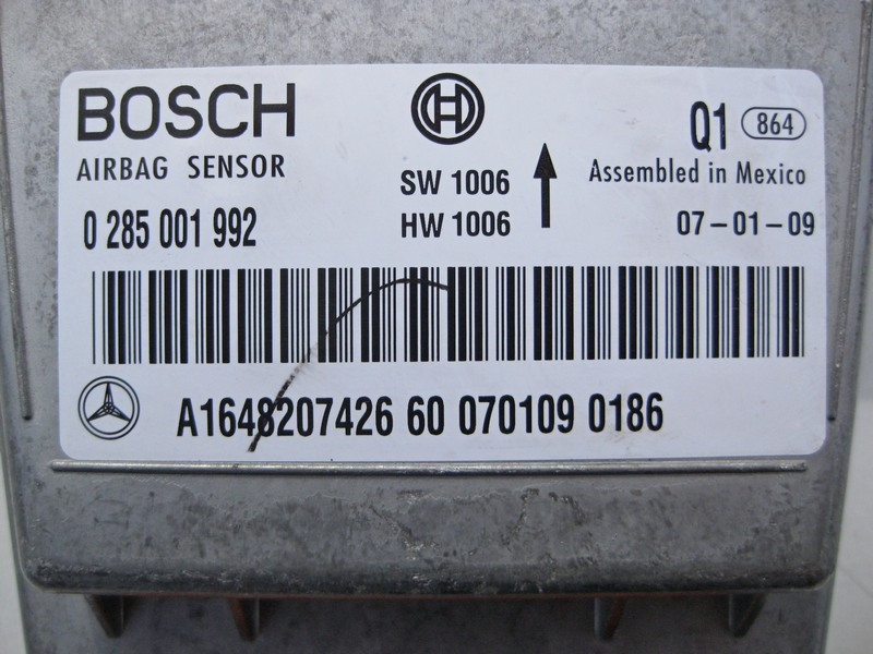 Mercedes-Benz  A1648207426 Блок управління подушок безпеки ML W164 GL X164 Одесса - изображение 4