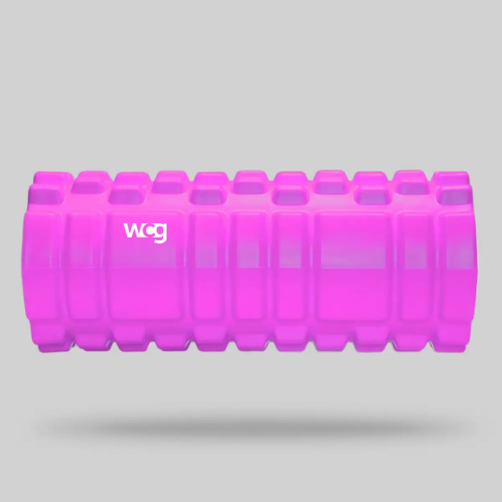 Масажний роллер для йоги K1 33*14 рожевий Київ