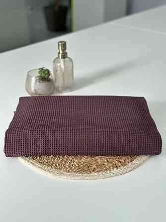 Вафельний рушник Ideal Textile 100х150 см 220 г/м2 (56861026) Коричневий Чернівці