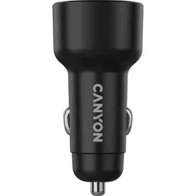 Зарядное устройство Canyon 1xUSB + 1xUSB-C PD48W black (CNE-CCABR3AC) Винница