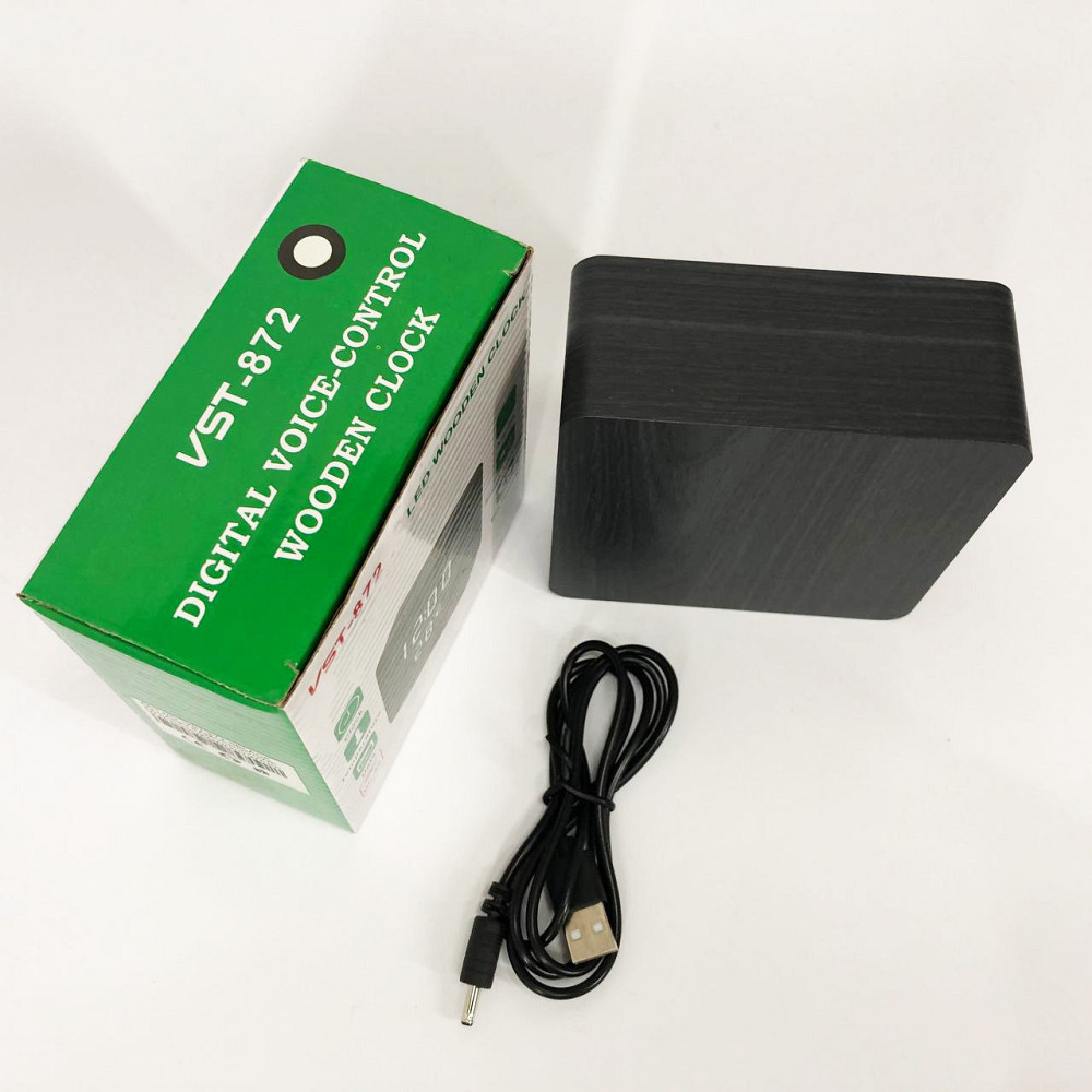 Часы с дисплеем температуры и влажности воздуха VST-872-6, Часы электронные с яркими EP-846 цифрами настольные Киев - изображение 4