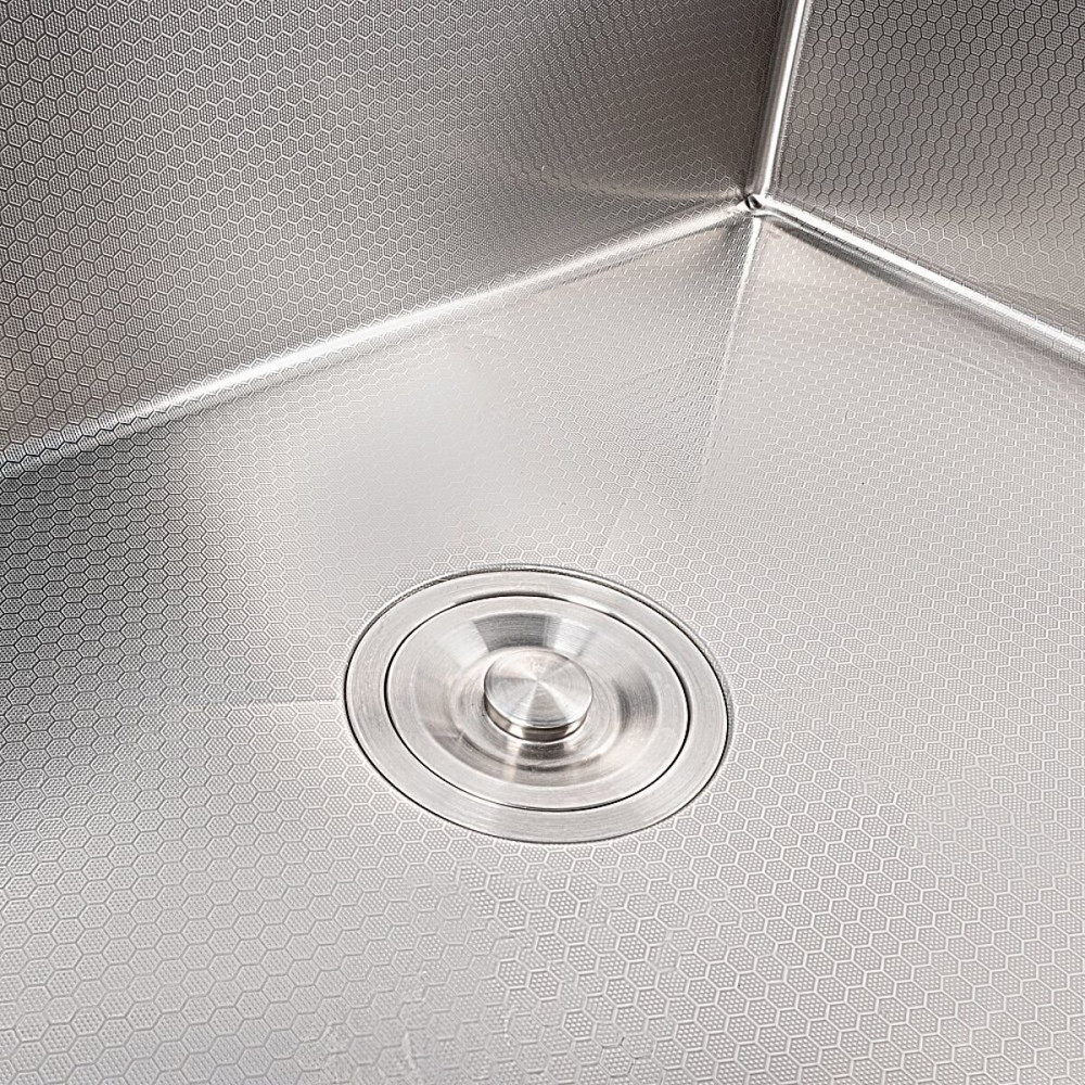 70*50 Мийка нержавійка DECOR Valeso Handmade (3.0/0.8) Коломыя - изображение 5