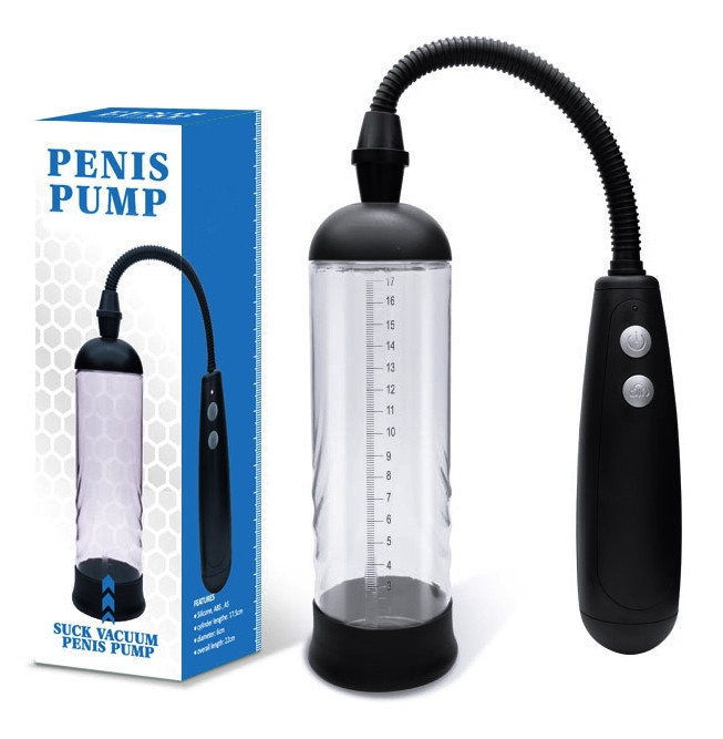 Автоматична вакуумна помпа із зарядкою від USB CANWIN Penis Pump - P403AU Sex Aura Київ - фото 1