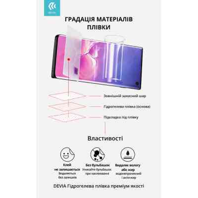 Пленка защитная Devia Hydrogel Samsung A36 6.7" (DV-SM-A36U) Винница