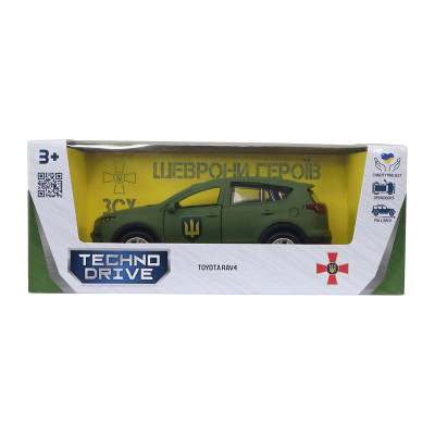 Машина Battat серии Шевроны Героев - Toyota RAV4 - Сухопутные войска ВСУ (KM6198M2) Винница - изображение 12