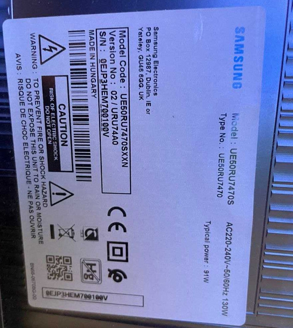 Телевізор Безрамний: Samsung 50", Smart 4K UHD, 50RU7450 Харків - фото 7