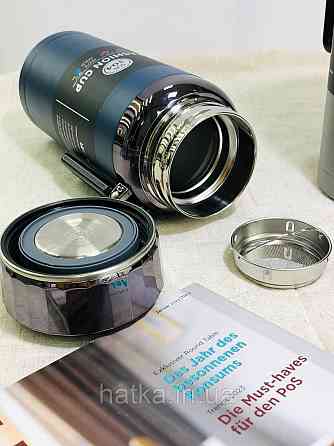 Термос металевий «Колонел» 1300 мл утримання тепла до 12-24 годин сірий Київ