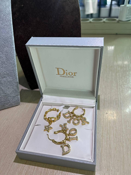 Діор  сережки│Dior Одеса - фото 3