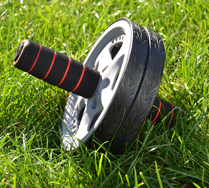 Колесо для преса Power System PS-4042 Dual-Core Ab Wheel Grey/Black Кам'янське - фото 7