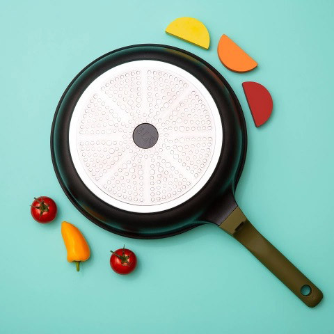 Сковорода з бакелітовою ручкою Well Done WD-1046E 26 см, Нова алюмінієва сковорода SC-21 Львів - фото 14