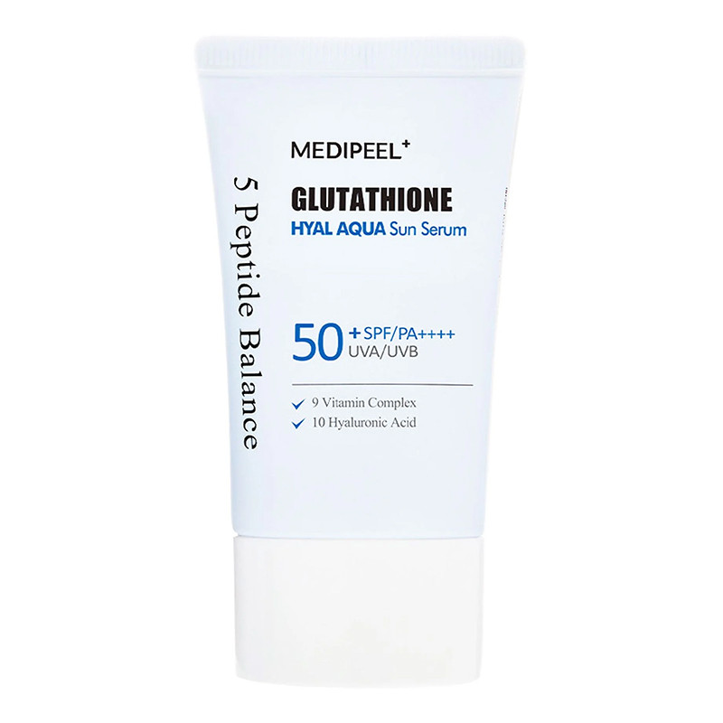 Солнцезащитная сыворотка для лица Glutathione Hyal Aqua Sun Serum SPF 50+ MEDI-PEEL 50 мл Киев - изображение 1