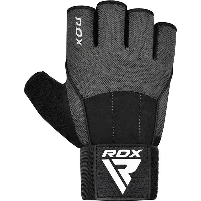 Рукавички для фітнесу RDX W3 GREY WITH EVA PADDING-L Каменское - изображение 2