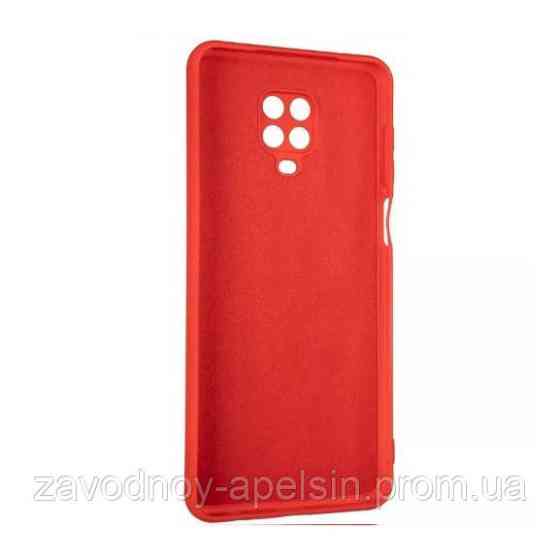 Xiaomi Redmi Note 9 pro 9S силіконовий чохол Colorful червоний Одеса