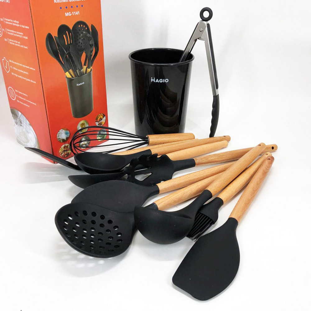 Набір кухонний універсальний, Стильний кухонний набір із силікону ніж універсальний LC-35 Львів - фото 6