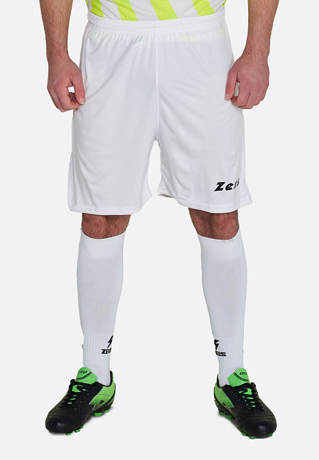 Шорты футбольные Zeus SHORT MIDA NERO Z01264 Вишнёвое - изображение 7