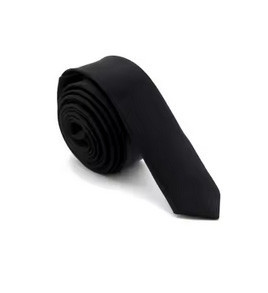 Краватка вузька чорний Київ - фото 1