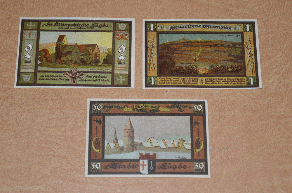 Німеччина. Нотгельд. 1,2 марки 50Pf 1921 року ( 1 ) Полтава - фото 1