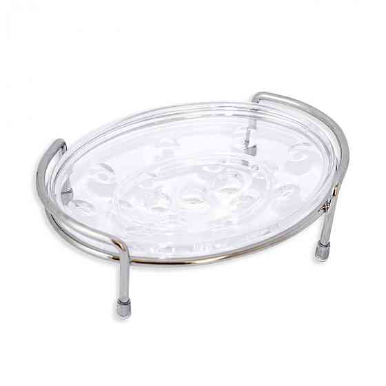 Мильниця овал на хромованій підставці 0109 Харків