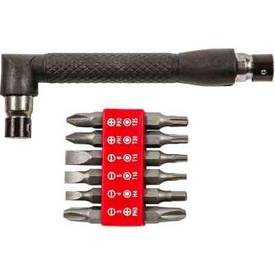 Набір біт Top Tools прецизійні, з тримачем, 13 шт (39D389) Вінниця