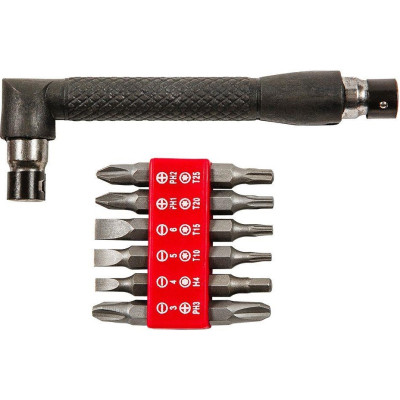 Набор бит Top Tools прецизионные, с держателем, 13 шт (39D389) Винница - изображение 1