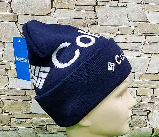 Шапка Columbia лопата стильная с отворотом двойная Киев