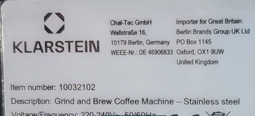 Кофеварка Klarstein с Германии Киев - изображение 4