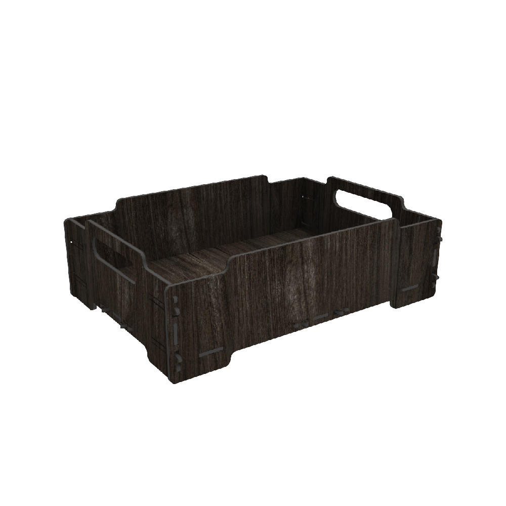 Коробка EKOSTAR з фанери 325x225x100 венге Київ - фото 2