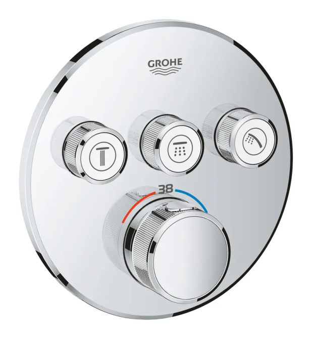 Термостат прихованого монтажу на 3 споживача Grohe Grohtherm SmartControl   ( 29121000 ) 22578 Харків - фото 1