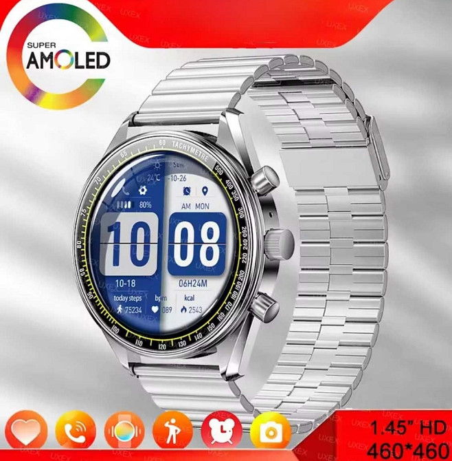 Смартгодинник. EIGIIS HX05 PRO. NFC. Compacc. Диктофон. Київ - фото 6