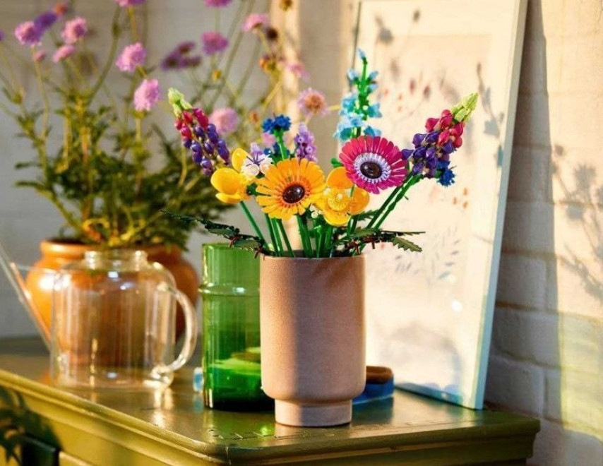 КОЛЬОРОВА КОРОБКА‼️ Botanical Букет полевых цветов на 939д. как Lego. Харьков - изображение 2