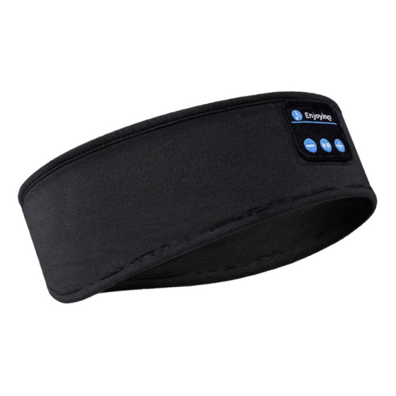 Блютуз наушники повязка для бега йоги и сна SleepBand 5.0 беспроводная маска гарнитура с микрофоном черная новый Киев