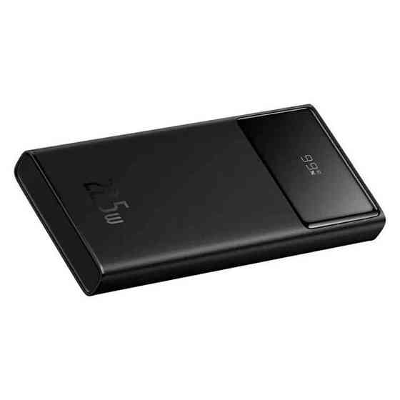 Павербанк 10000 mAh Baseus Star-Lord 22.5W USB быстрая зарядка цифровой дисплей кабель в комплекте черный power bank повербанк Одесса