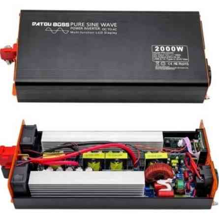 DATOUBOSS Инвертор с чистой синусоидой 2000 Вт DC 12 В. Харьков