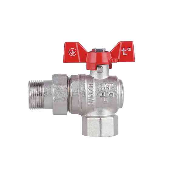 Кран кульовий "Американка" Thermo Alliance Forte 3/4" кутовий SF221W20 Київ