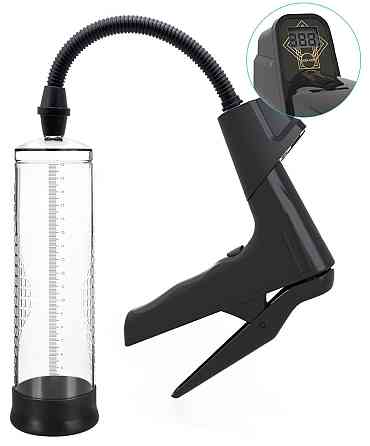 Вакуумна помпа з манометром CANWIN Men Air Gun Penis Pump - P398 Sex Aura Київ