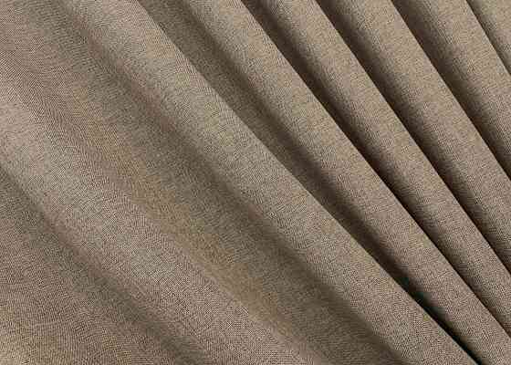 Комплект готовых штор VR-Textil Лен Мешковина № 1921ш Капучино 100х270см 2 шт (31-0016) Киев