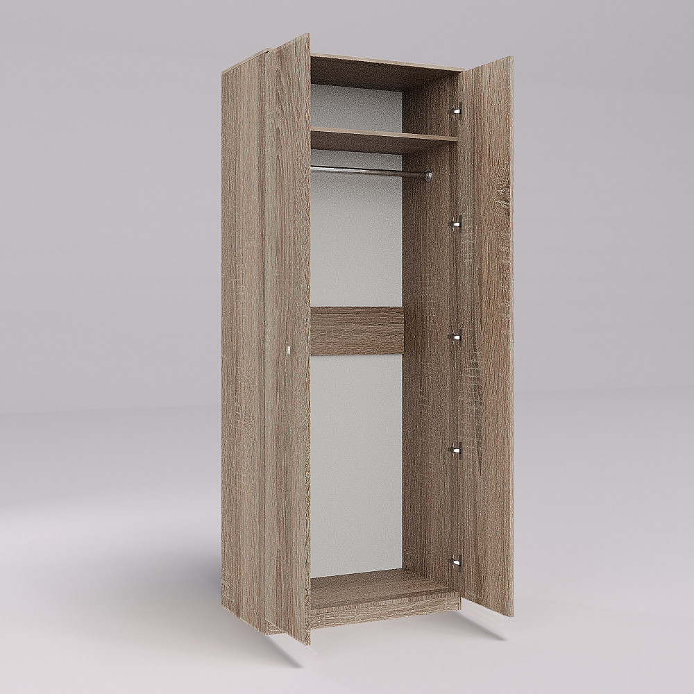 Шкаф Favorit F-13, Дуб Сонома Трюфель, 800х530х2100 Львов - изображение 2