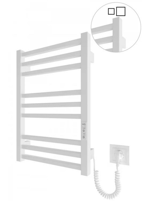 Електрична рушникосушка HF London 570х430 TR K біла матова Київ - фото 1