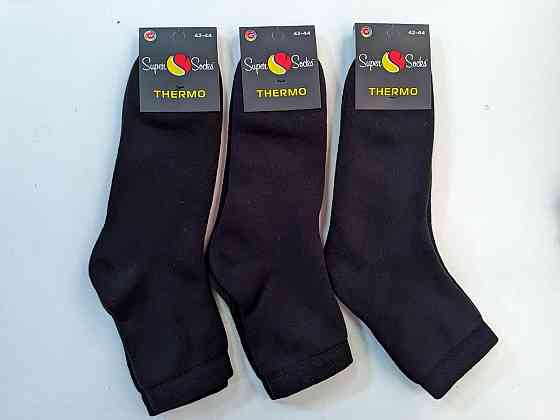 Шкарпетки чоловічі теплі з хутряною внутрішньо (3 шт.) SuperSocks art.007 39-42 Київ