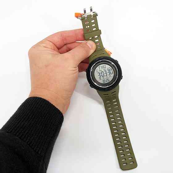 Цифровые часы для активного образа жизни, Военные часы с секундомером армейские оригинал WM-78 Львов