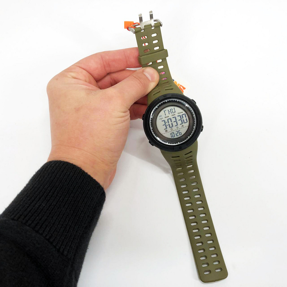 Цифровые часы для активного образа жизни, Военные часы с секундомером армейские оригинал WM-78 Львов - изображение 3