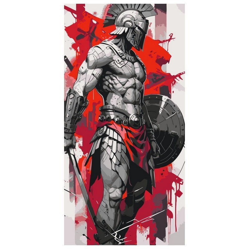 Картина за номерами "Легіонер" 10168-AC 40х80 см Вінниця - фото 1