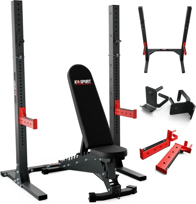 Тренажер K-Спорт Półprofesjonalny Zestaw Лавка + Rack Stojak Ksg006 Киев - изображение 1
